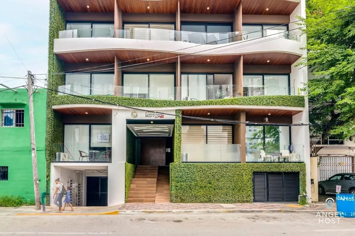 Adorable Rooftop Pool, Reliable Wifi, Near 5Th Ave Плая-дель-Кармен Дом отдыха
